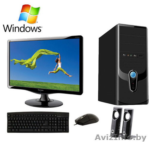 Продам компьютер (2.8Ггц, 1Гб, 320Гб) Новый. Гарантия. Бесплатная доставка - Изображение #1, Объявление #594561