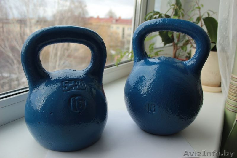 Гири 16 кг, 2 шт. - Изображение #1, Объявление #1537608