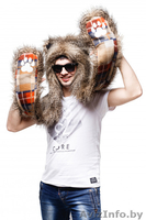 Мягкая, пушистая  зверошапка, волкошапка, шапка с ушками, - Изображение #6, Объявление #1336064