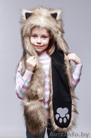Мягкая, пушистая  зверошапка, волкошапка, шапка с ушками, - Изображение #8, Объявление #1336064