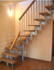 Металлические лестницы для дома - Изображение #1, Объявление #1242663
