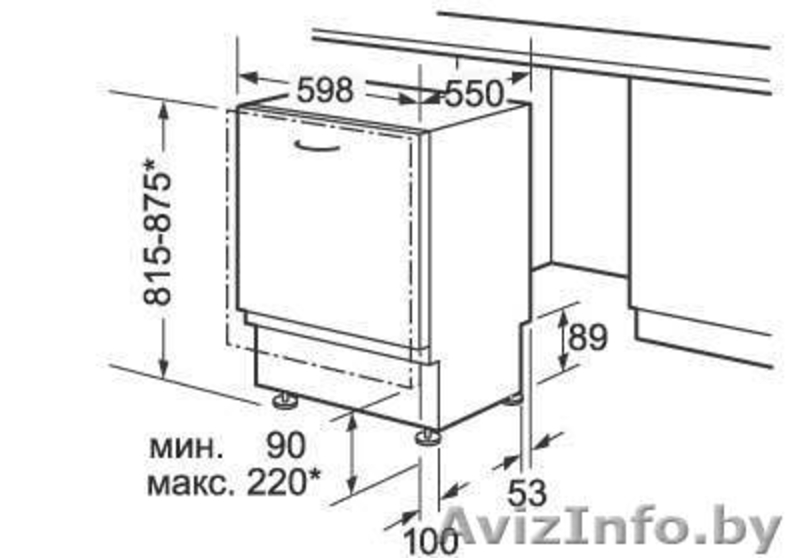 Посудомоечная машина Bosch SMV53M10EU в г.Речица - Изображение #2, Объявление #175276