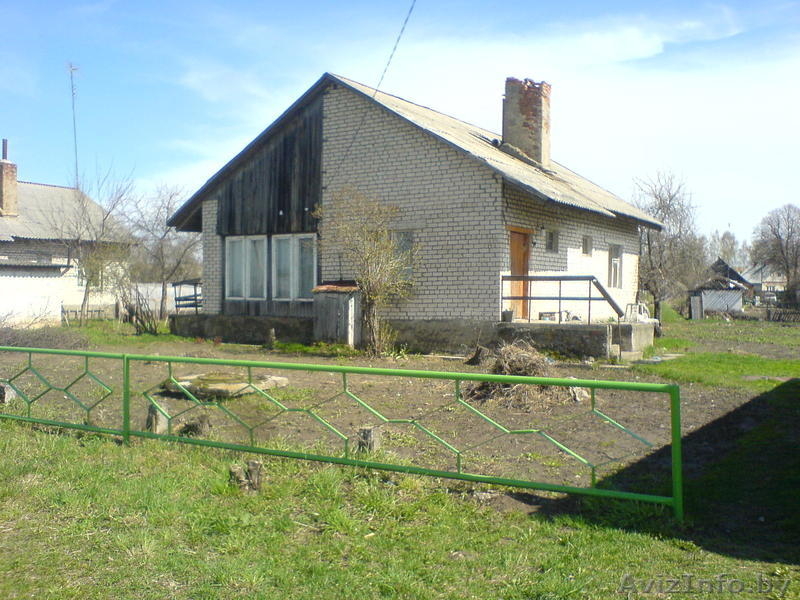 Кирпичный дом c сараем и погребом - Изображение #1, Объявление #692726