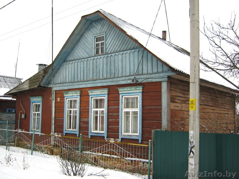 Продается деревянный дом с кирпичными пристройками - Изображение #1, Объявление #861326