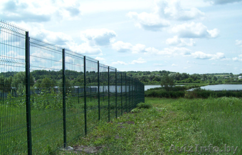 Забор оцинкованный в комплекте с столбами. - Изображение #2, Объявление #1223645