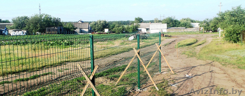 Забор оцинкованный в комплекте с столбами. - Изображение #4, Объявление #1223645