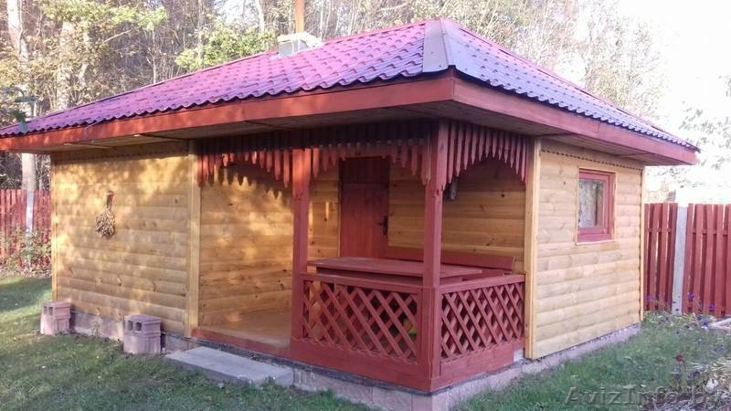 Дом-Баня из бруса готовые срубы с установкой-10 дней недорого Речица - Изображение #5, Объявление #1616439